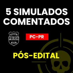 5 Simulados PÓS-EDITAL PCPR