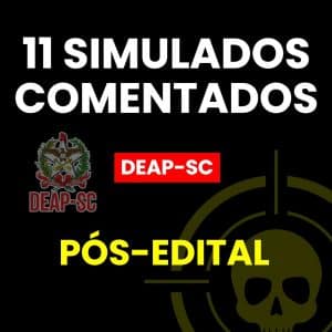 5 Simulados - PCSC - Agente 3